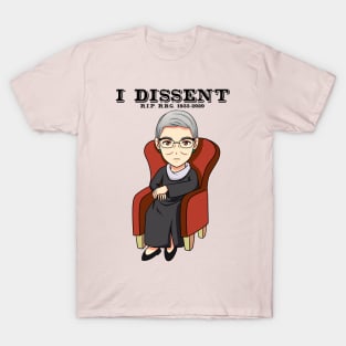 Notorious RBG - I DISSENT T-Shirt